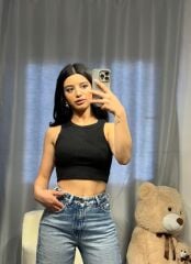 Siyah Crop Top