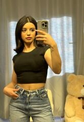 Siyah Crop Top